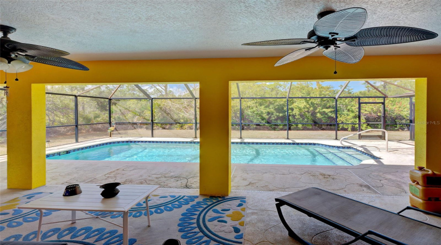 View Of Pool Taken From The Lanai