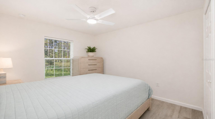 Bedroom Two With Closet.