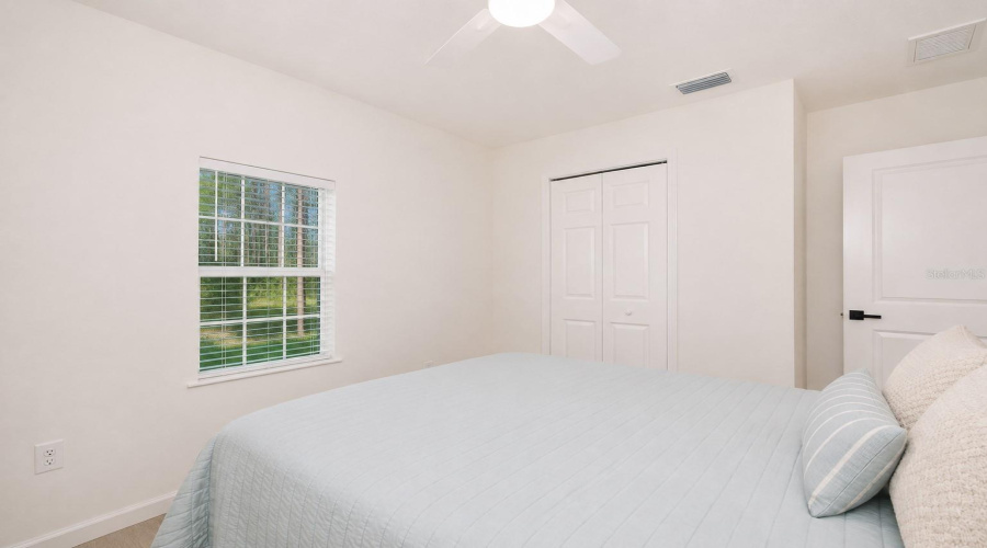 Bedroom Two With Closet.