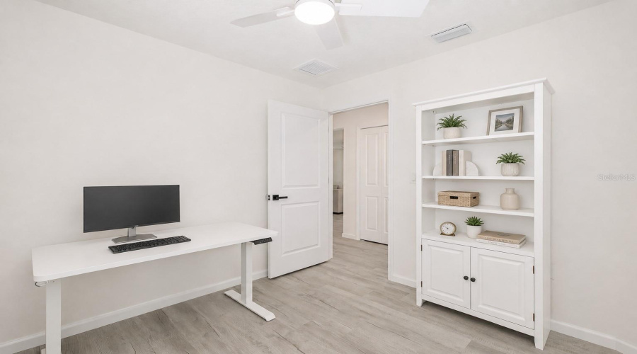 Bedroom Three With Closet.