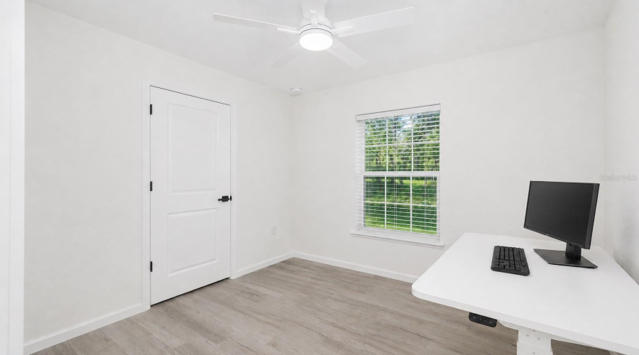 Bedroom Three With Closet.