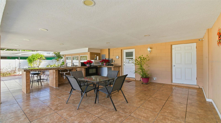 Outside Kitchen