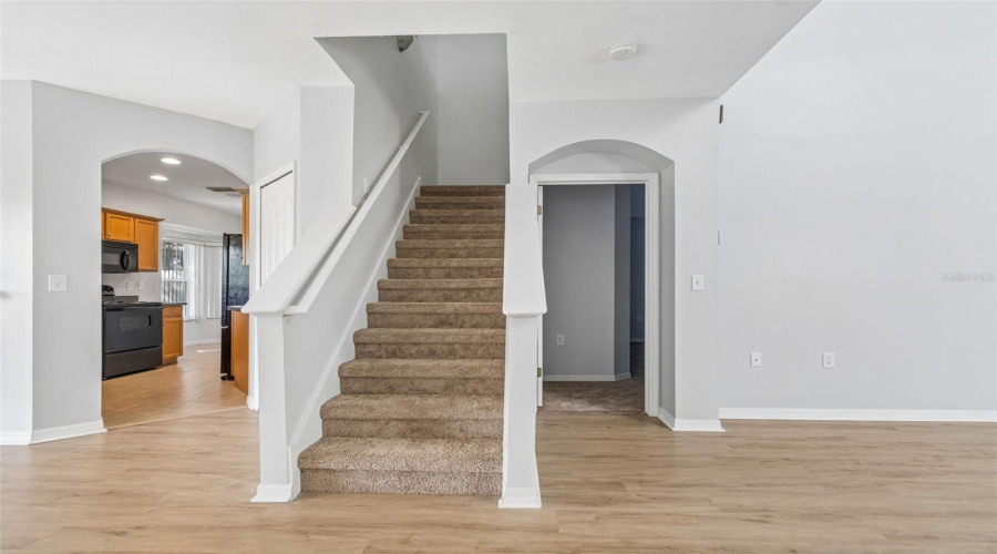 Stairs To Bedrooms And Bonus Room