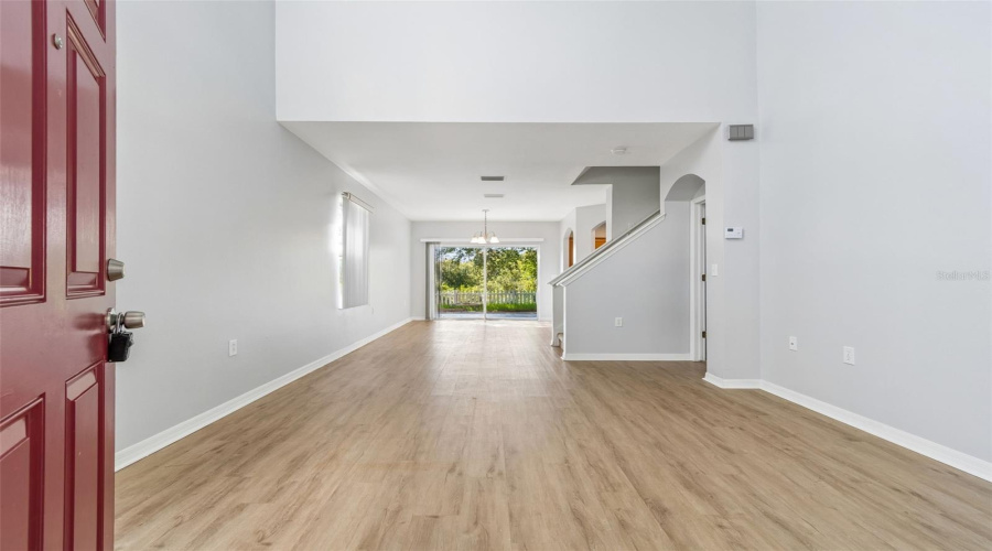 Entry To Living/Dining Area