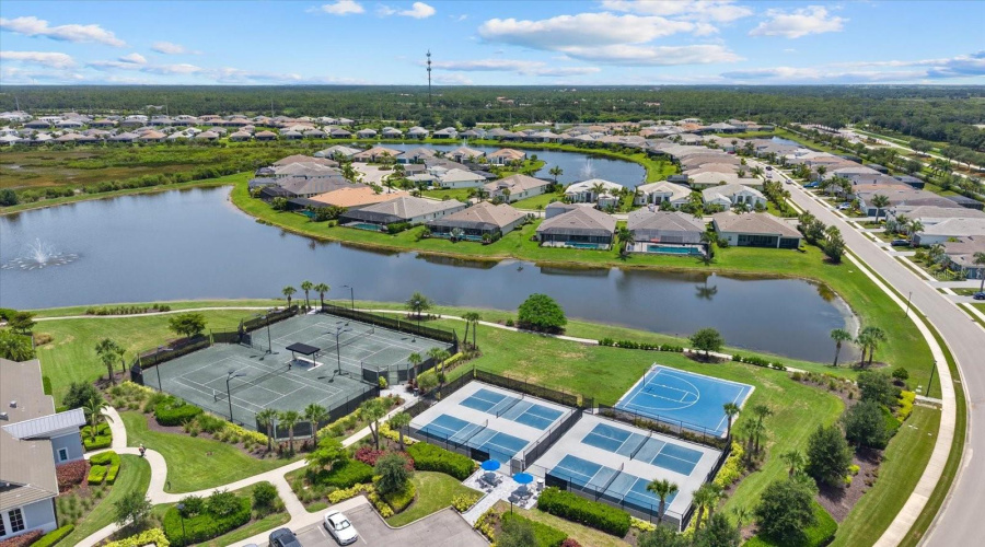 Tennis, Pickleball &Amp; Basketball Courts