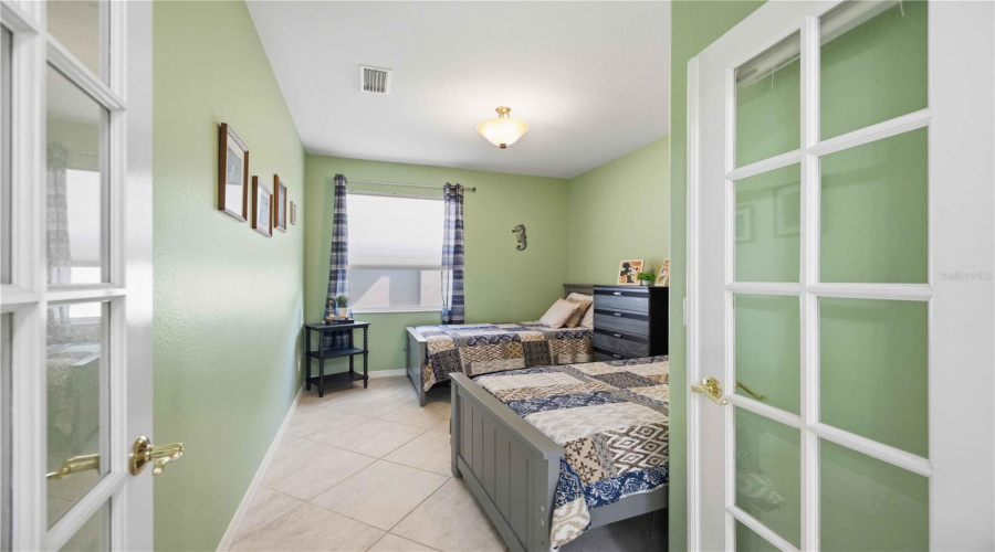 Bedroom 3 With French Doors