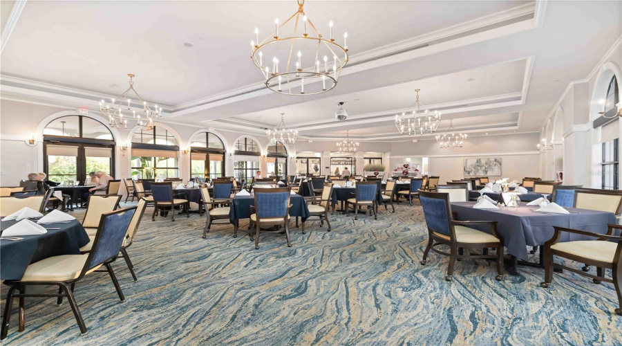 River Club Restaurant Theme Dinner