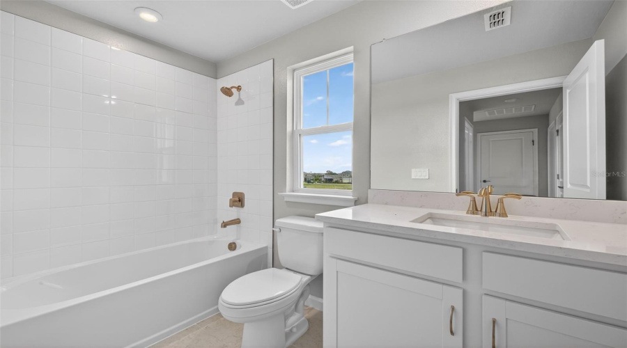 Secondary Bathroom Upstairs