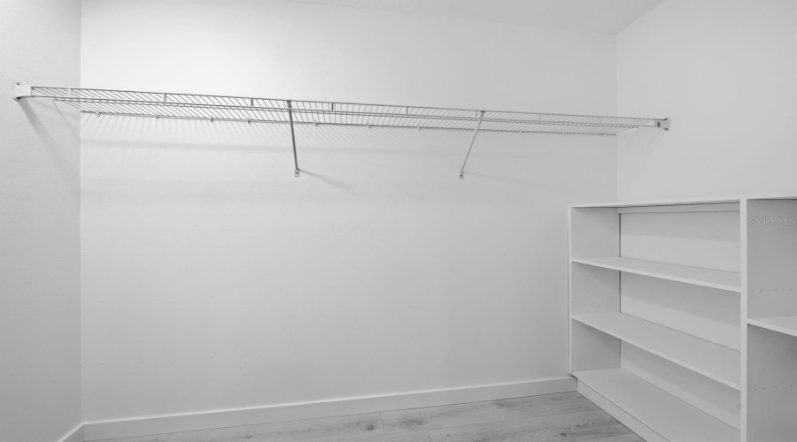 Primary Walk In Closet