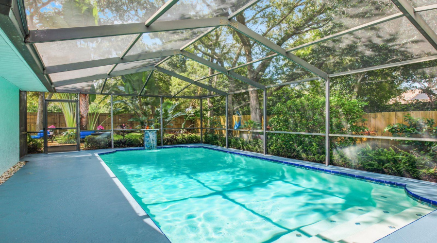 Screen Enclosed Pool