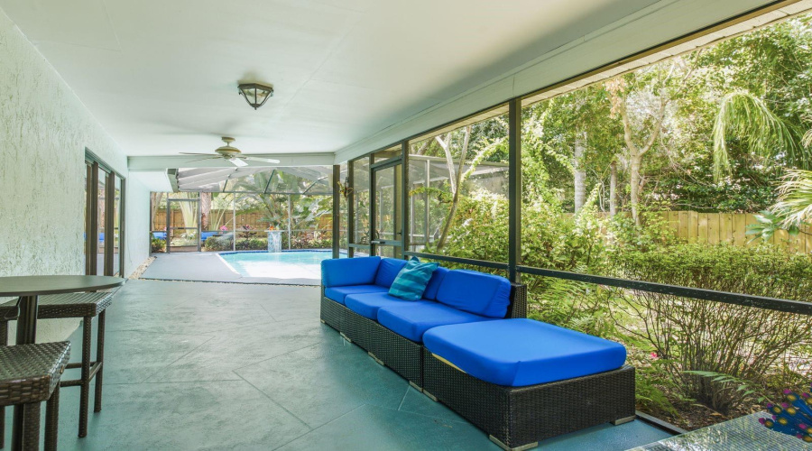 Covered Entertaining Area