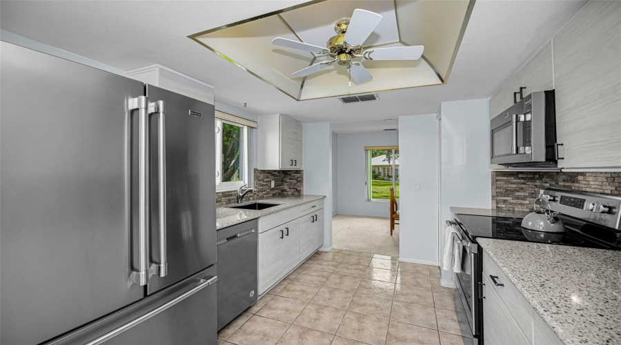 Remodeled Kitchen - Stainless Steel Appliances