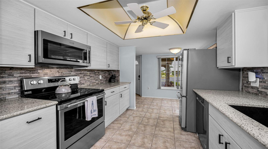 Remodeled Kitchen - Granite Counter Tops