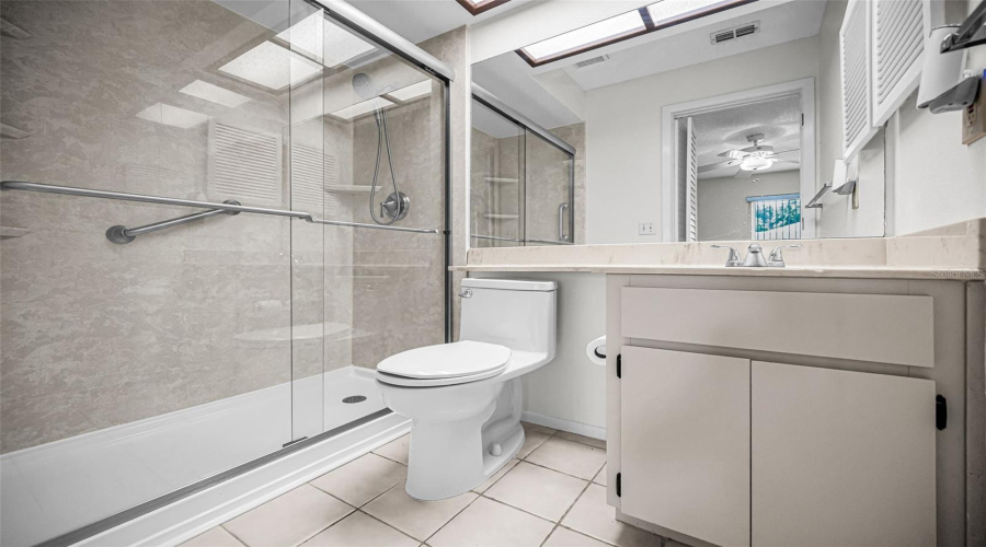 Primary Suite Bath - Walk In Shower
