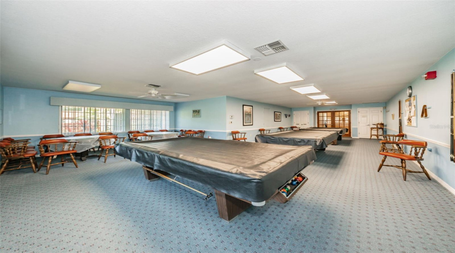 Heritage Lake 55+ Community Billards