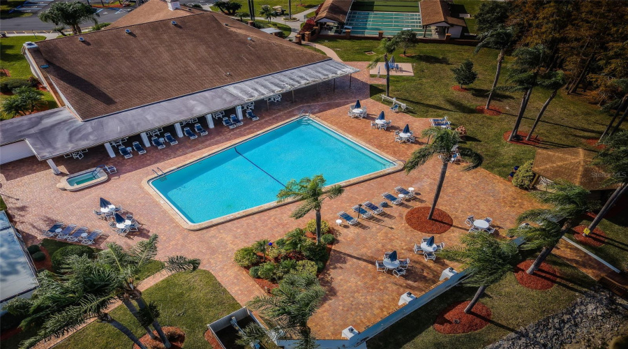 Heritage Lake 55+ Community Amenities Aerial