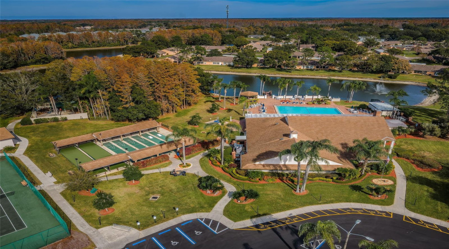 Heritage Lake 55+ Community Amenities Aerial