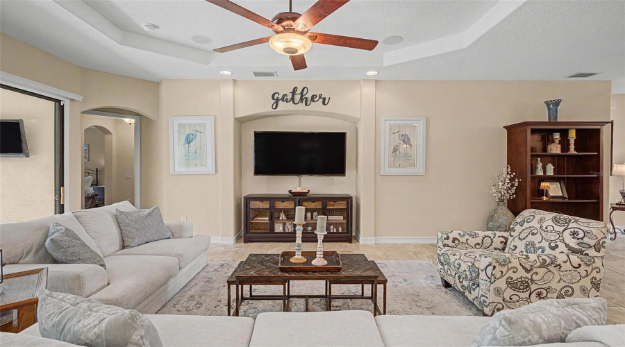 Great Room With A Neutral Color Palette