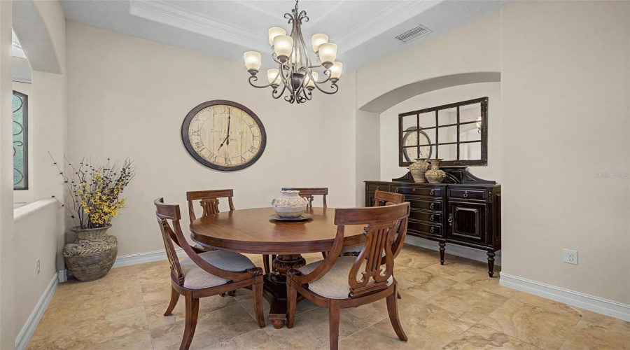 Separate Dining Area Off Foyer