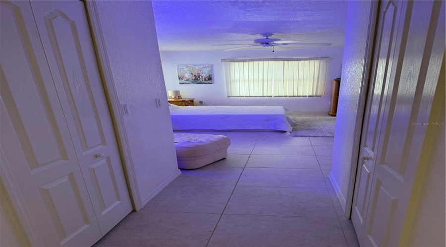 Walk In Closets On Both Sides Of Hall In Master