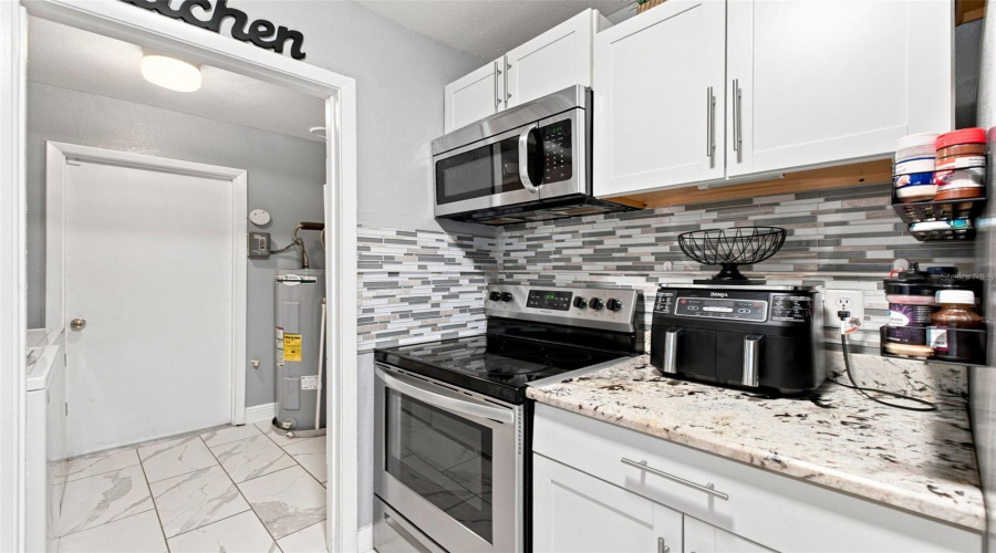 Kitchen With Stainless Steel Appliances