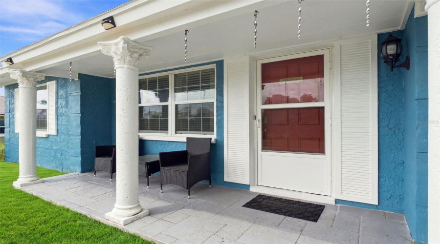 Covered Front Porch