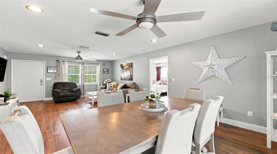 View From Dining Area