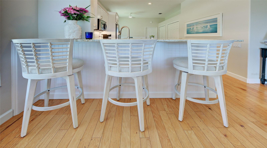 Plenty Of Seating Options For Eating In The Kitchen