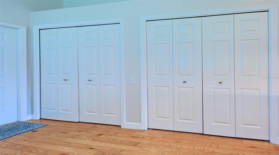 Spacious Pantry And Laundry Closet