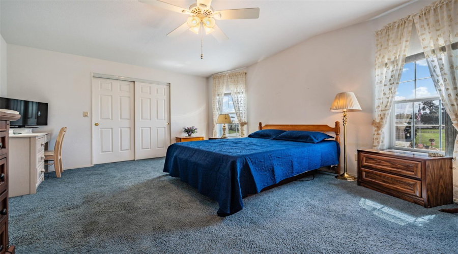 Primary Bedroom With Large Closet