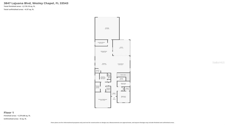 Wesley Chapel, Florida 33543, 4 Bedroom Bedrooms, ,3 Bathroombathrooms,Residential,For Sale,Lajuana,0,Mfrtb8523743