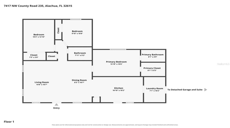 Main Home Floor Plan,