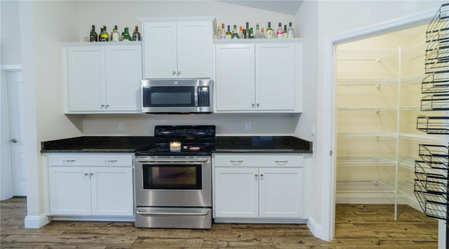 Upgraded Cabinets In Kitchen