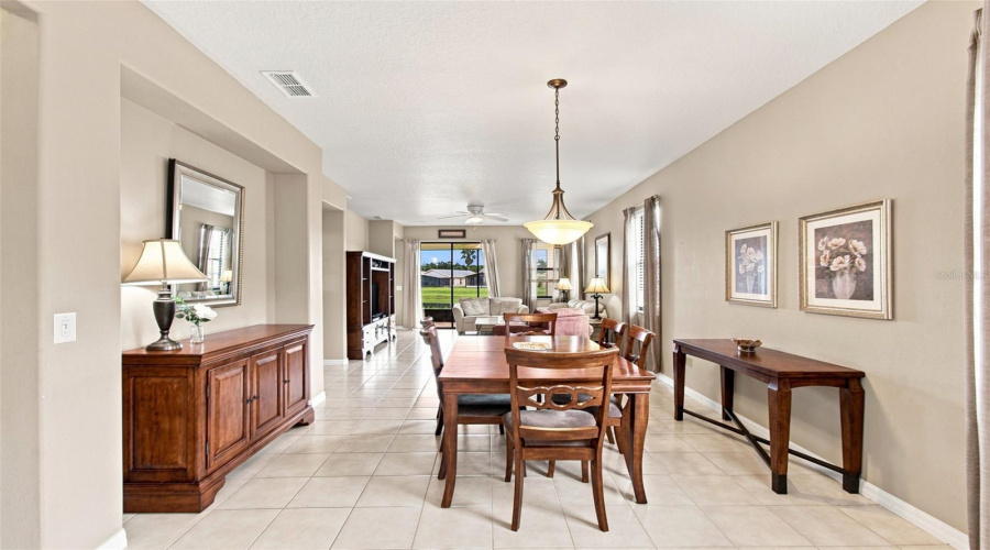 Living Dining Room View