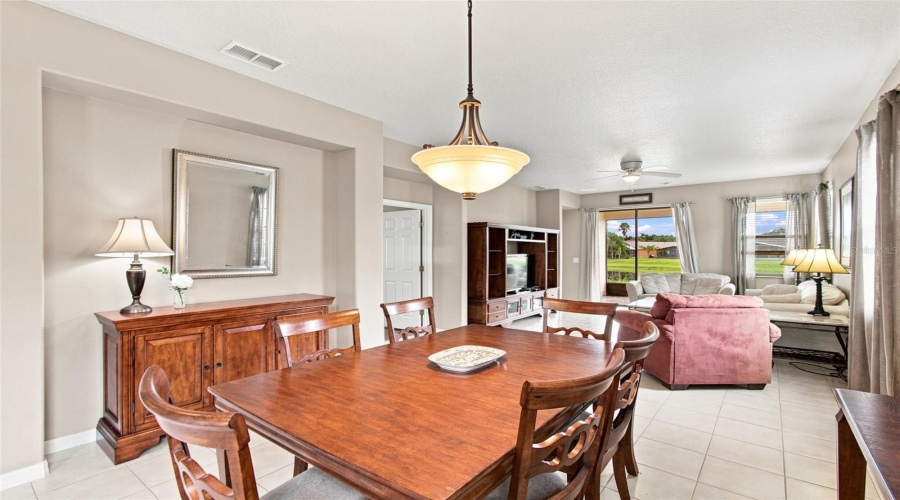 Open Concept Dining Room