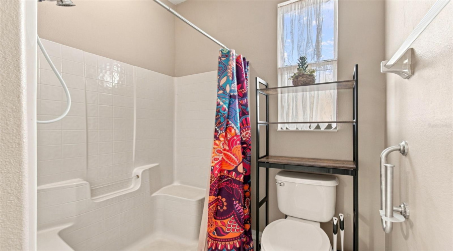 Fiberglass Walk-In Shower