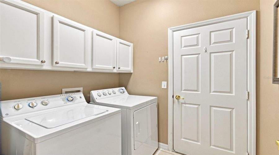 Laundry Washer Dryer With Storage Cabinets
