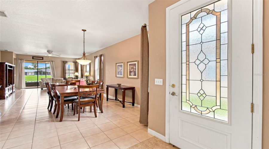 Leaded Front Door Entry