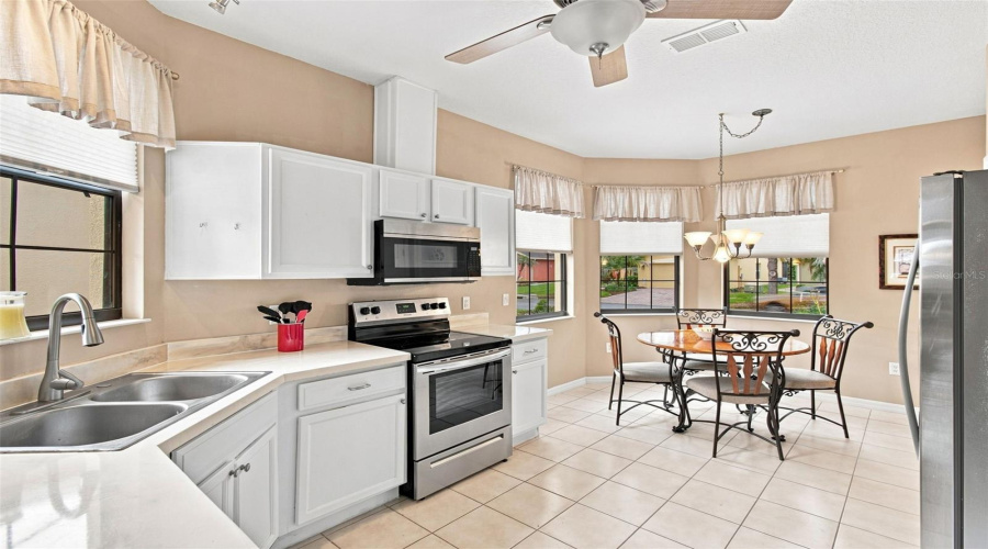 Kitchen With Stainless Steel Appliances