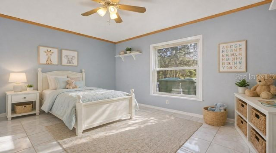 Staged Bedroom