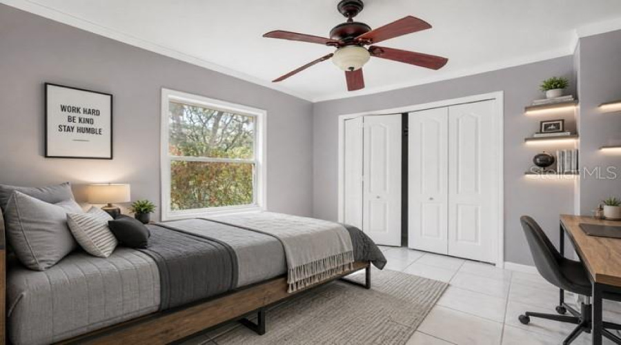 Staged Bedroom