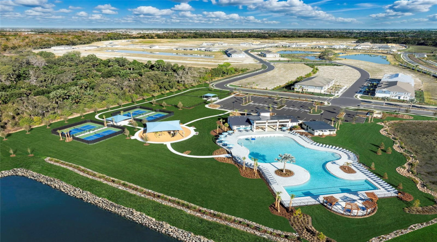 Aerial Of Amenities