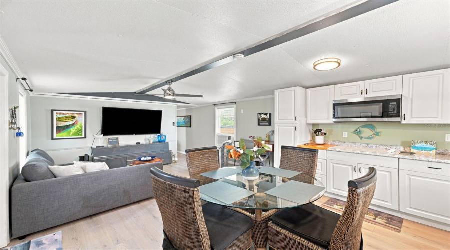 Dining/Kitchen/Living