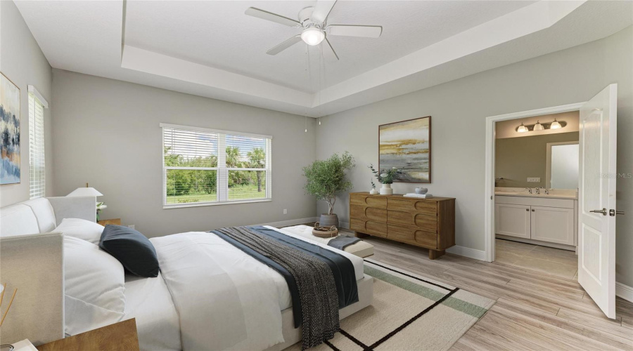 Primary Bedroom On First Floor