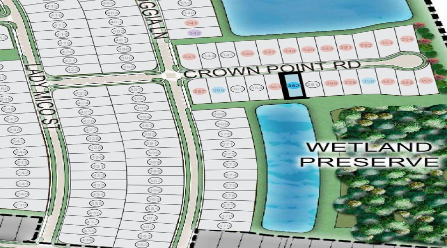5446 Crown Point Road Site Map