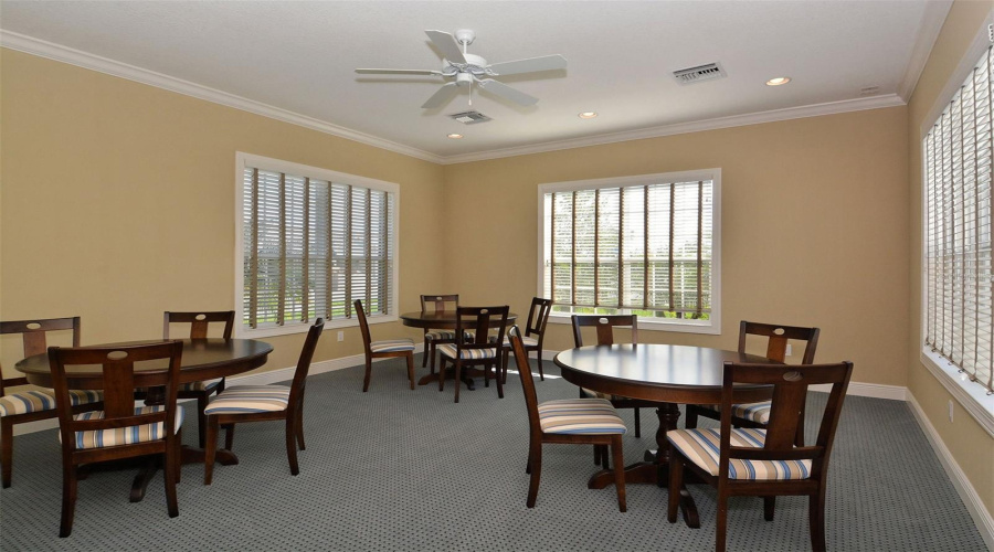 Community Clubhouse Offers A Card Room