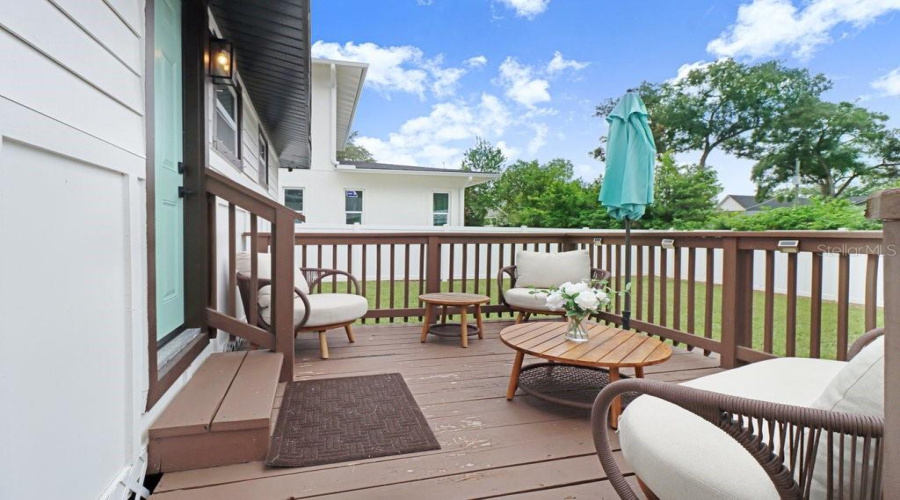 Back Patio