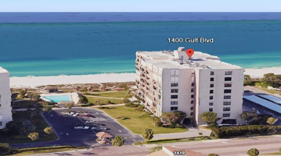 Alt. Aerial View Showing Bldg.  Location.