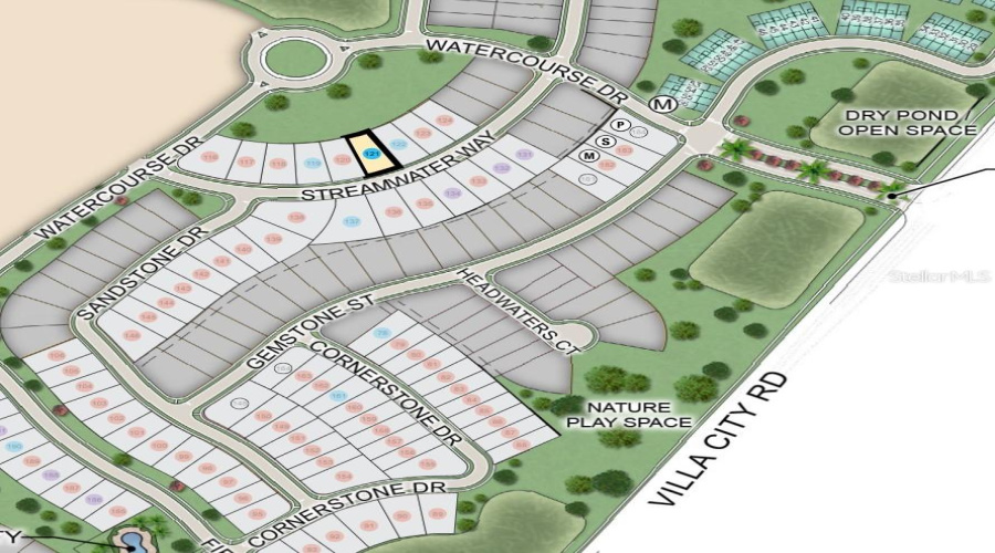 220 Streamwater Way Site Map
