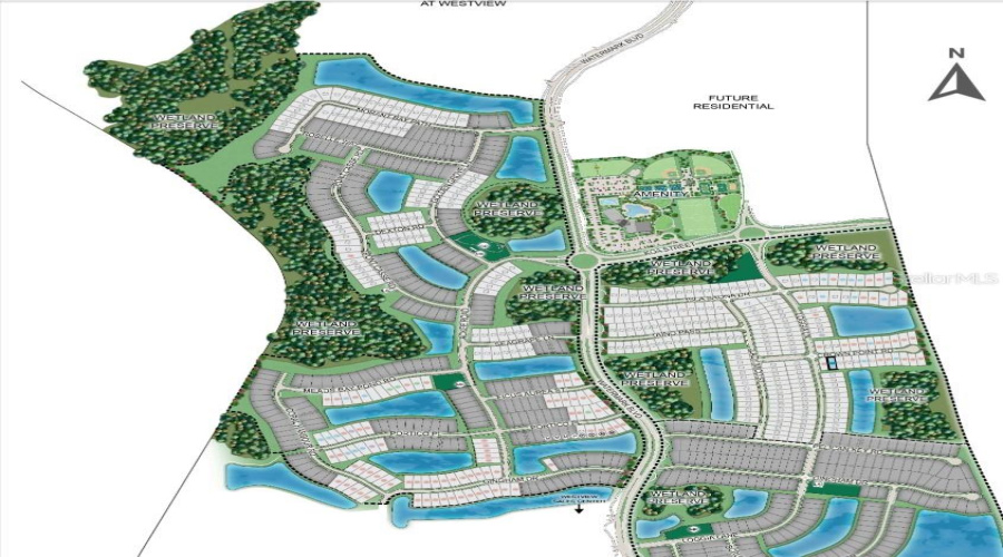 5470 Crown Point Road Site Map